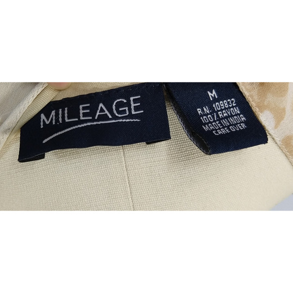 Vintage Y2K Floral Print Bias Cut Maxi Dress Size M Flutter Sleeve Ivory V Neck - Picture 8 of 10